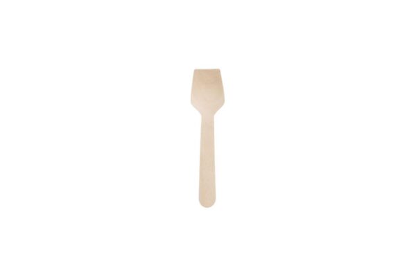 Wooden Spatula Spoon 9.5 cm | TESSERA Bio Products®