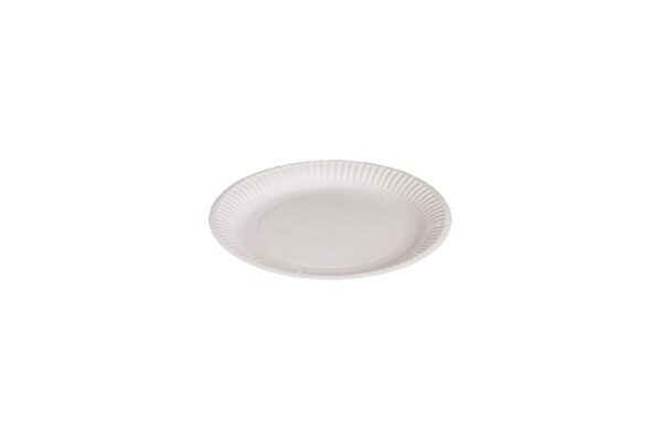 Χάρτινα Πιάτα Λευκά Ø15cm. (10 τεμάχια) | TESSERA Bio Products®