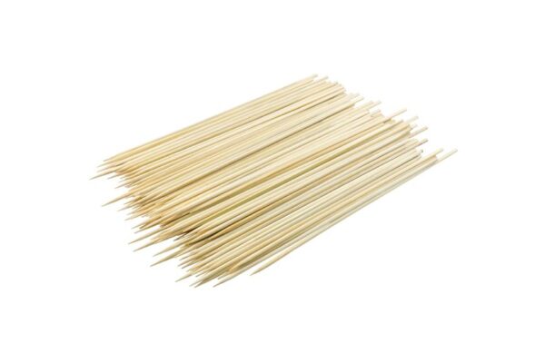 Καλαμάκι για Σουβλάκι Bamboo 24 cm. Ø 0.4 cm. | TESSERA Bio Products®