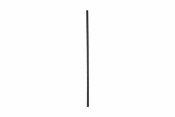 Straight Black Paper Straws Ø 0.42 x 19 cm FSC, Wrapped 1/1 | TESSERA Bio Products®