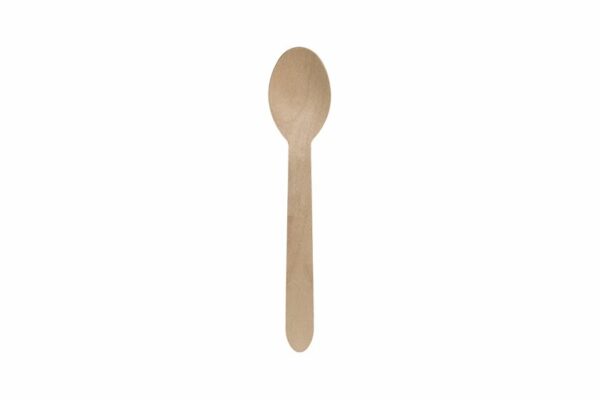 Wooden Spoon 16 cm FSC, Wrapped 1/1 | TESSERA Bio Products®