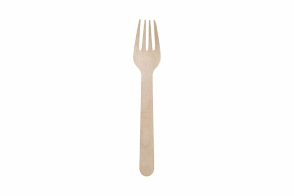Wooden forks 16 cm FSC® (8 pieces). | TESSERA Bio Products®