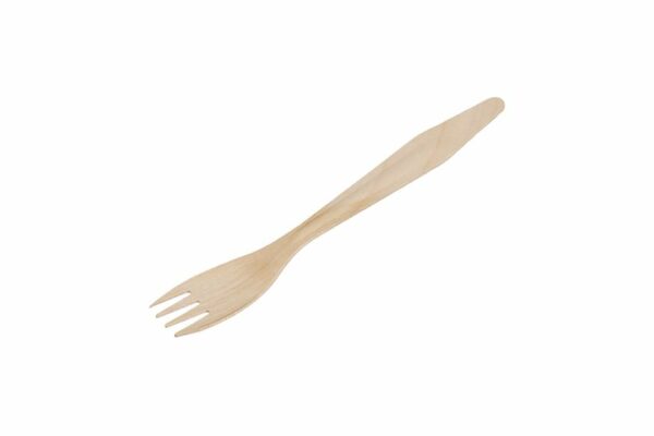 Wooden Fork 18 cm FSC® | TESSERA Bio Products®