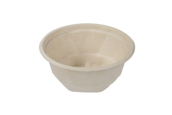 Round Sugarcane Soup Bowl 750 ml | TESSERA Bio Products®