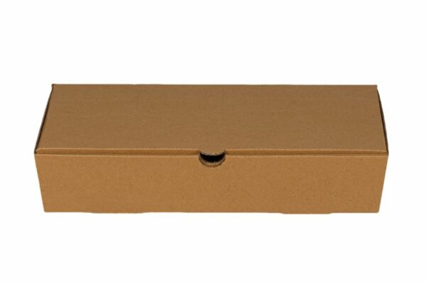 Medium Rectangular Kraft Food Box 27x15,5x5 cm | TESSERA Bio Products®