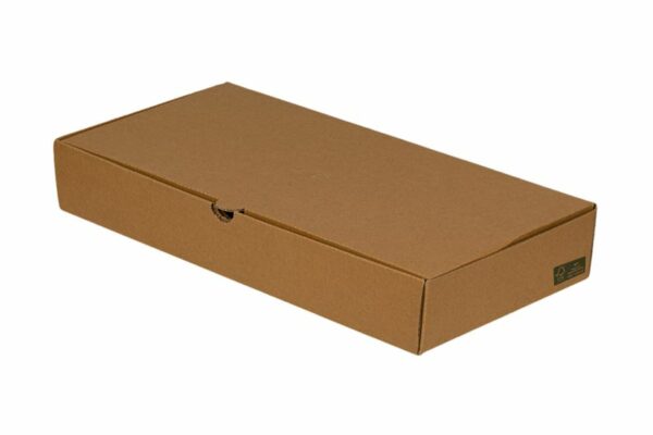 Foodboxen zum Falten aus Kraft Papier 31 x 15,5 x 5 cm | TESSERA Bio Products®