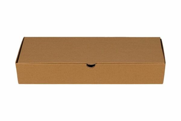 Large Rectangular Kraft Food Box 31x15,5x5 cm | TESSERA Bio Products®