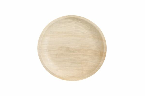 Palm Leaf Round Plate Ø18 cm. (10 pieces) | TESSERA Bio Products®