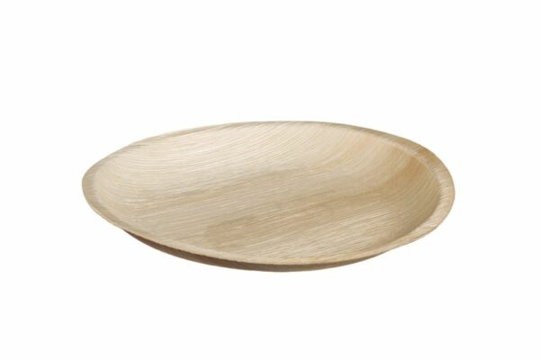 Palm Leaf Round Plate Ø23 cm. | TESSERA Bio Products®