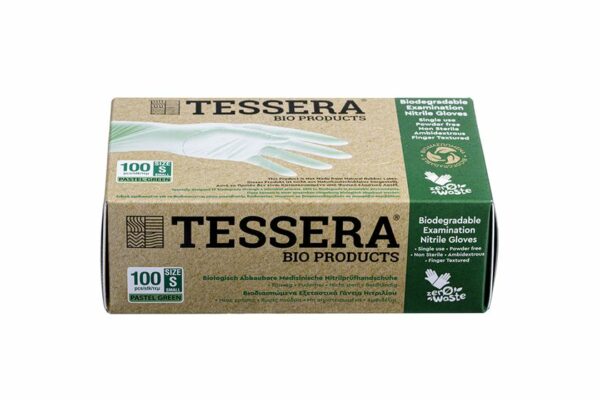 Biodegradable Nitrile Gloves Small | TESSERA Bio Products®
