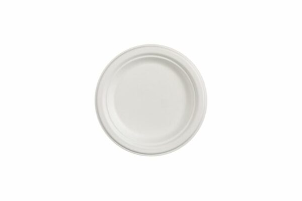 Στρογγυλά Πιάτα Ζαχαροκάλαμο Ø 15cm. | TESSERA Bio Products®