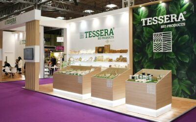 ΤESSERA Bio Products® in Großbritannien für die Packaging Innovations Expo