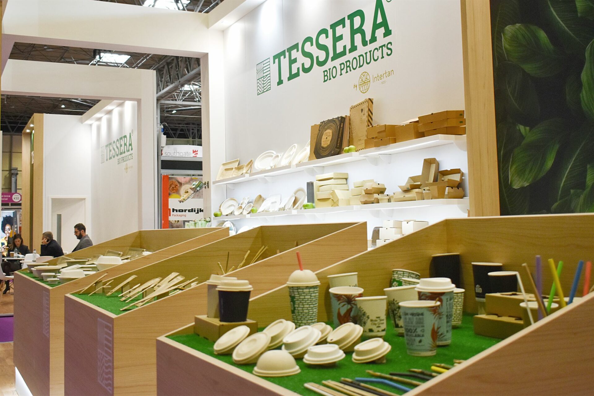 ΤESSERA Bio Products® in Großbritannien für die Packaging Innovations Expo | TESSERA Bio Products®