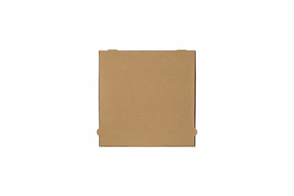 Χάρτινα Κουτιά Πίτσας Kraft FSC® Aτύπωτα 26x26x4cm. | TESSERA Bio Products®
