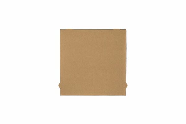 Kraft Paper Pizza Boxes Νο Design FSC® 28x28x4cm. | TESSERA Bio Products®