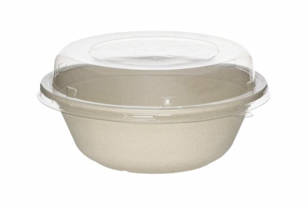 Sugarcane Round Salad Bowl 1250 ml. | TESSERA Bio Products®