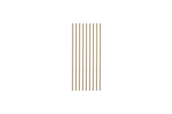 Paper Straws Kraft Straight 0,42 x 19cm | TESSERA Bio Products®