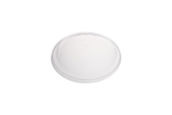 PET Dome Lid for Sugarcane Dressing Cups 8 oz. | TESSERA Bio Products®