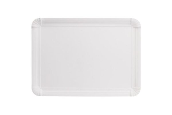 Χάρτινα Πιάτα FSC® Λευκά 17x24cm | TESSERA Bio Products®