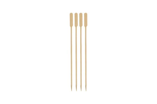 Καλαμάκι για Σουβλάκι Ρακέτα Bamboo 24 cm. | TESSERA Bio Products®
