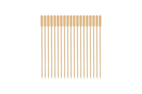 Καλαμάκι για Σουβλάκι Ρακέτα Bamboo 24 cm. | TESSERA Bio Products®