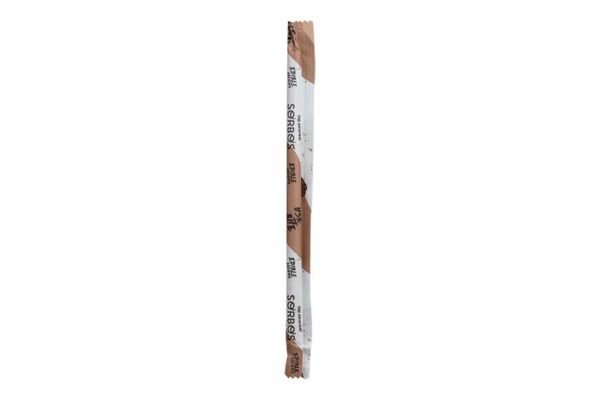 Edible Straws 1/1 with Chocolate Flavour 200pcs | TESSERA Bio Products®